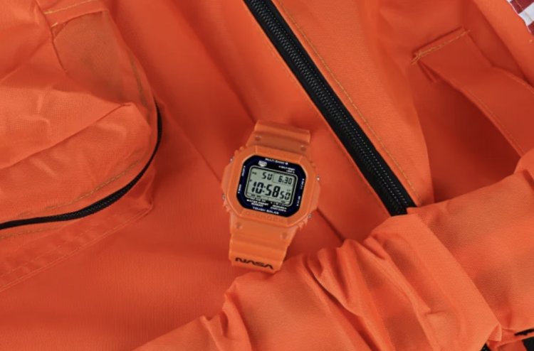 Casio lance une nouvelle montre G-Shock inspirée des combinaisons spatiales orange de la NASACasio lance une nouvelle montre G-Shock inspirée des combinaisons spatiales orange de la NASA
